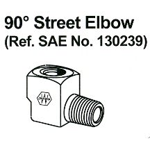 ELBOW ST 90DEG BRASS 3/8
